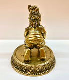 Baby Krishna Laddu Gopal pure brass statue, high quality 7.5cm