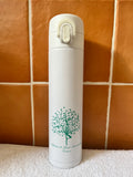Ashram tree bottle Steel thermos Insulation Metal Water cup mug