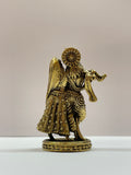 Mini Radha Krishna small brass statue 4 cm