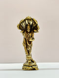 Mini Standing Vishnu Shesha small brass statue 4.4 cm