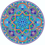 Sunseal Mandala Sticker - INNER PEACE MANDALA (14cm)