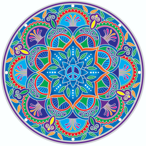 Sunseal Mandala Sticker - INNER PEACE MANDALA (14cm)