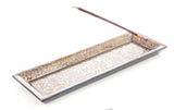 Incense holder Papier mâché - Hand painted with Gold leaf