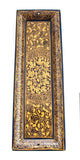 Incense holder Papier mâché - Hand painted with Gold leaf