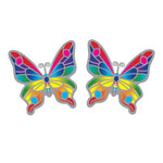 Sunseal Mandala Sticker - Sunlight Rainbow Butterfly (6cm)