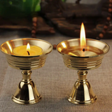 Mini small Brass Ghee Lamp for meditation alter