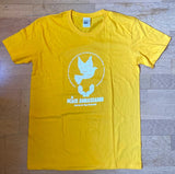 Unisex Men's Peace Ambassador Standard Cotton Yellow Yoga T-shirt