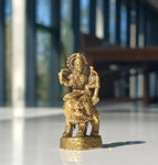 Mini Durga small brass statue 3.5 cm