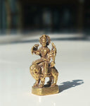 Mini Durga small brass statue 3.5 cm