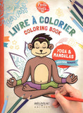 Livre à colorier Yoga & Mandalas