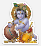 Autocollant Baby Krishna - épais, imperméable et résistant !