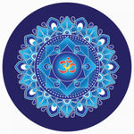 Magnet - Blue Om Mandala (6cm)