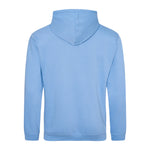 Unisex Yoga Hoodie Sweatshirt with Ashram Tree - Cornflower Blue