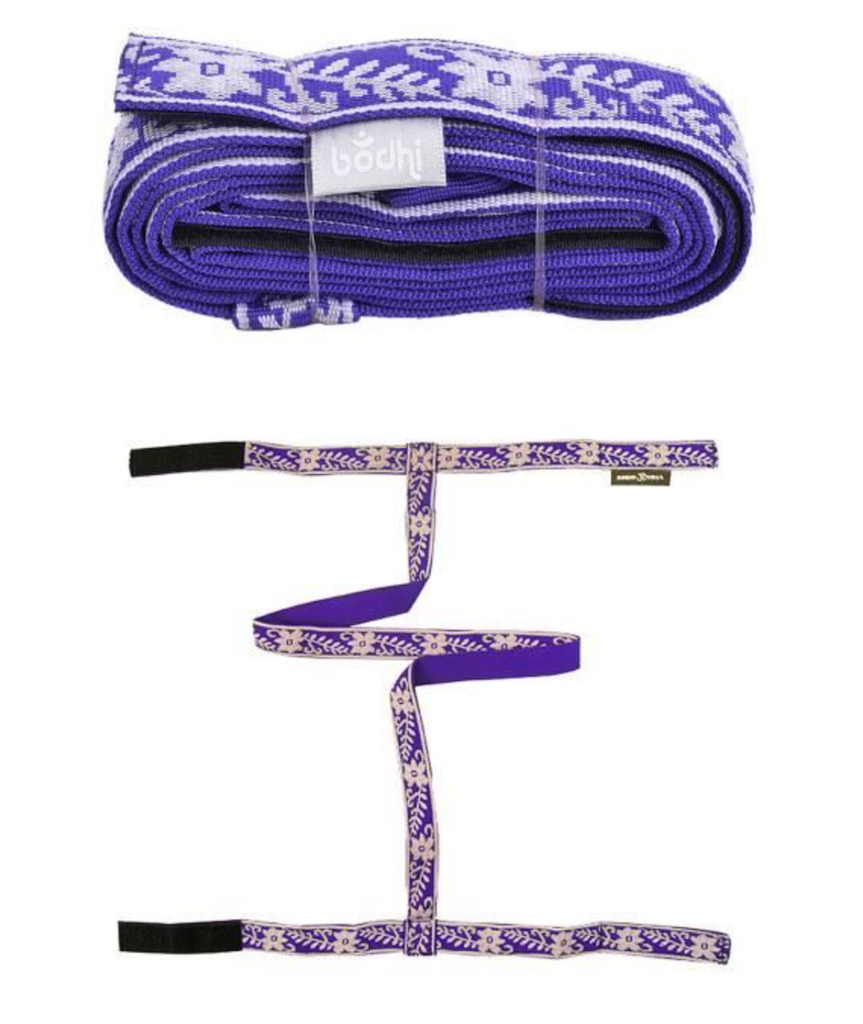 Sangle de transport pour tapis de yoga (Violet) - Sivananda Yoga Boutique