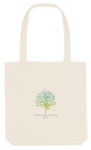 Cotton Canvas Yoga Tote Bag (Ashram tree)