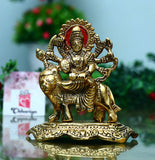 Durga Metal statue - 14cm