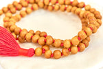 Sandalwood mala (7mm beads)