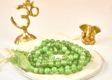 Natural Green Jade Mala (8mm beads)