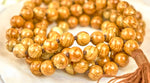  Mala en jaspe beige (perles 6 mm)