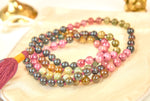 Multicolor Turmaline Mala (6mm beads)