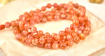 Sunstone mala large (8mm beads)