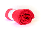 Pantalon de yoga 100% coton (rouge foncé)
