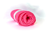 Pantalon de yoga 100% coton (rose bonbon)