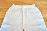 100% Cotton Yoga Pants (White)