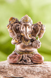 Statue de Ganesha assis. 5.5 cm