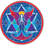 Sunseal Mandala Sticker - GUIDING ANGEL (14cm)