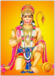 Carte postale très épaisse Hanuman