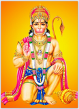 Hanuman Extra Thick Postcard