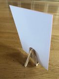 Wooden Easel stand for Postcards