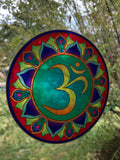 Sunseal Mandala Sticker - Cosmic Ohm (14cm)