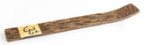 Wooden incense holder OM