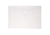 Clear plastic A4 envelop folder