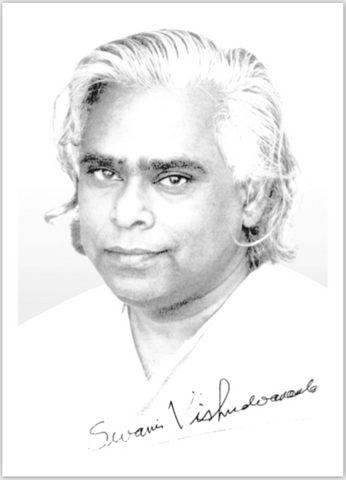 Swami Vishnudevananda photo postcard