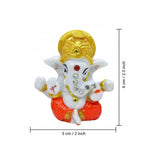 Colourful Ganesha Bling statue 6cm