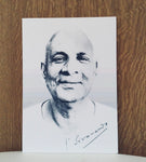 Swami Sivananda Picture Black and White (Head portrait)