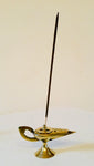Mini brass insence holder - 5cm (various shapes)