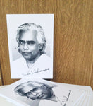 Swami Vishnudevananda Picture Black and White (Head portrait)