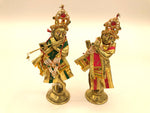 Statue of Standing Krishna with clothes 13.5cm