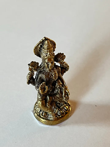 Miniature Baby Lakshmi small brass statue 3cm