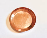 Mini assiette en laiton pour autel - petit format 7.5 cm