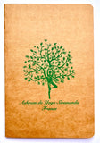 Ashram Tree A5 notebook eco notebook with blank pages
