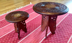 Indian wooden handcrafted table / Table Bois - 3 sizes
