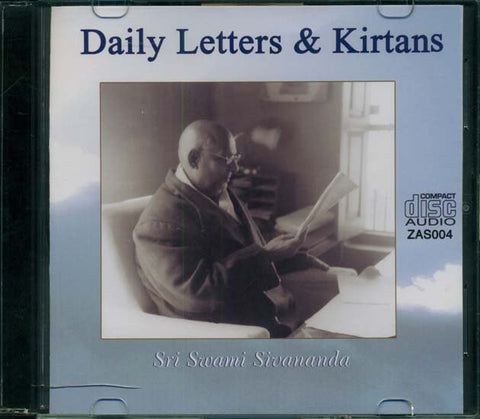 Daily Letters & Kirtans (with Swami Sivananda voice) - CD