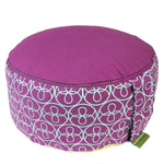 Meditation Cushion Chakra Style Purple - Height 15 cm
