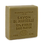 Savon de Marseille vert à l'huile d'olive soap - Plaque 150g