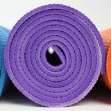 Tapis de yoga arc-en-ciel de 6 mm d'épaisseur (violet)